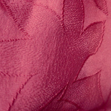Load image into Gallery viewer, Silk Japanese Obiage Maple Leaf Magenta 66.1x11.4in(168x29cm) A#10043
