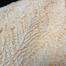 Load image into Gallery viewer, Silk Japanese Obiage Shibori Light Yellow 48.8x6.3in(124x16cm) A#10053

