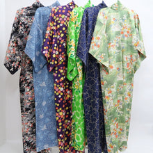 Load image into Gallery viewer, Bundle 6pcs Silk Kimono Robe Dress Wholesale Bulk Free Shipping #772

