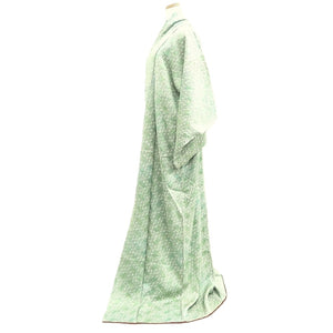 Kimono Green Shibori Silk #10531B3