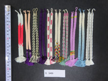 Load image into Gallery viewer, S#5469 Silk Haori Himo Flat Braid 10pcs Bundle Pack
