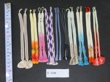 Load image into Gallery viewer, S#5169 Silk Haori Himo Flat Braid 10pcs Bundle Pack
