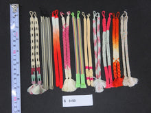 Load image into Gallery viewer, S#5150 Silk Haori Himo Flat Braid 10pcs Bundle Pack
