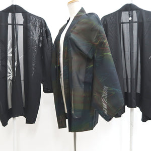 Bundle 12pcs Silk See-Through Haori Jacket Wholesale Bulk Free Shipping #516