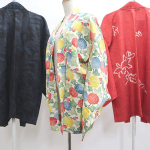 Bundle 15pcs Silk Haori Jacket Wholesale Bulk Free Shipping #566