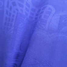 Load image into Gallery viewer, Haori Jacket Vintage(1920-1950) Blue Rinzu Long Silk #9631J1
