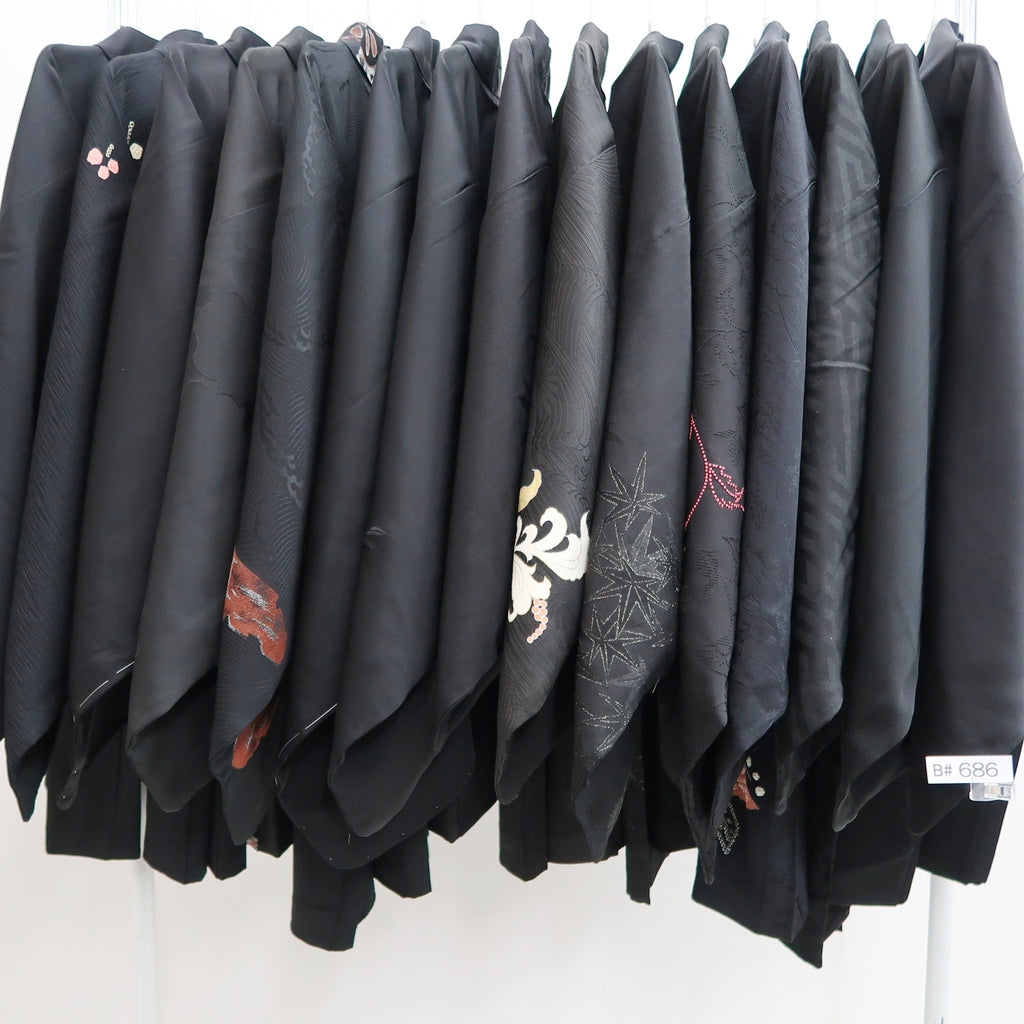 Bundle 15pcs Silk Haori Jacket Wholesale Bulk Free Shipping #686