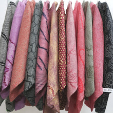 Load image into Gallery viewer, Bundle 12pcs Silk Vintage Full Shibori Haori Wholesale Bulk Free Shipping #494
