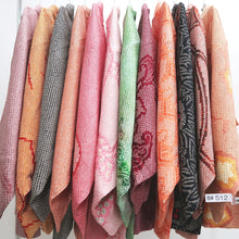 Load image into Gallery viewer, Bundle 12pcs Silk Vintage Full Shibori Haori Wholesale Bulk Free Shipping #512
