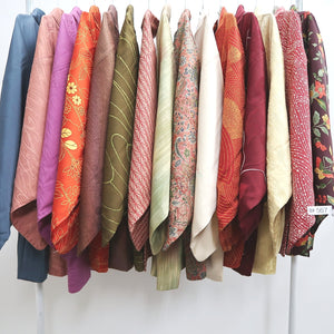 Bundle 15pcs Silk Haori Jacket Wholesale Bulk Free Shipping #567