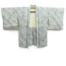 Load image into Gallery viewer, Haori Jacket Vintage(1950-1980) Gray Shibori Gradation Silk #10600C2
