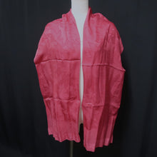 Load image into Gallery viewer, Silk Japanese Obiage Maple Leaf Magenta 66.1x11.4in(168x29cm) A#10043
