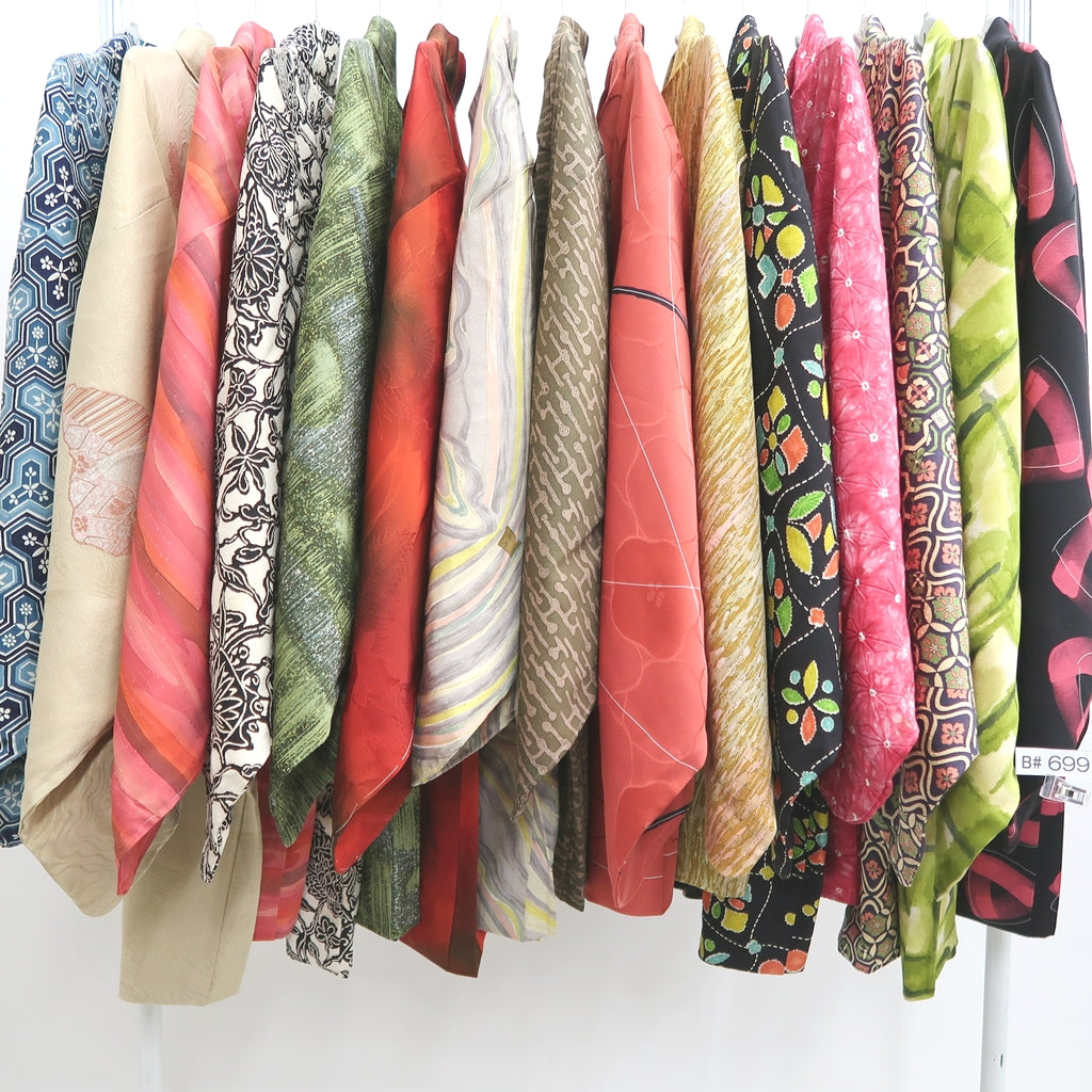 Bundle 15pcs Silk Haori Jacket Wholesale Bulk Free Shipping #699