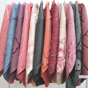 Bundle 12pcs Silk Vintage Full Shibori Haori Wholesale Bulk Free Shipping #656