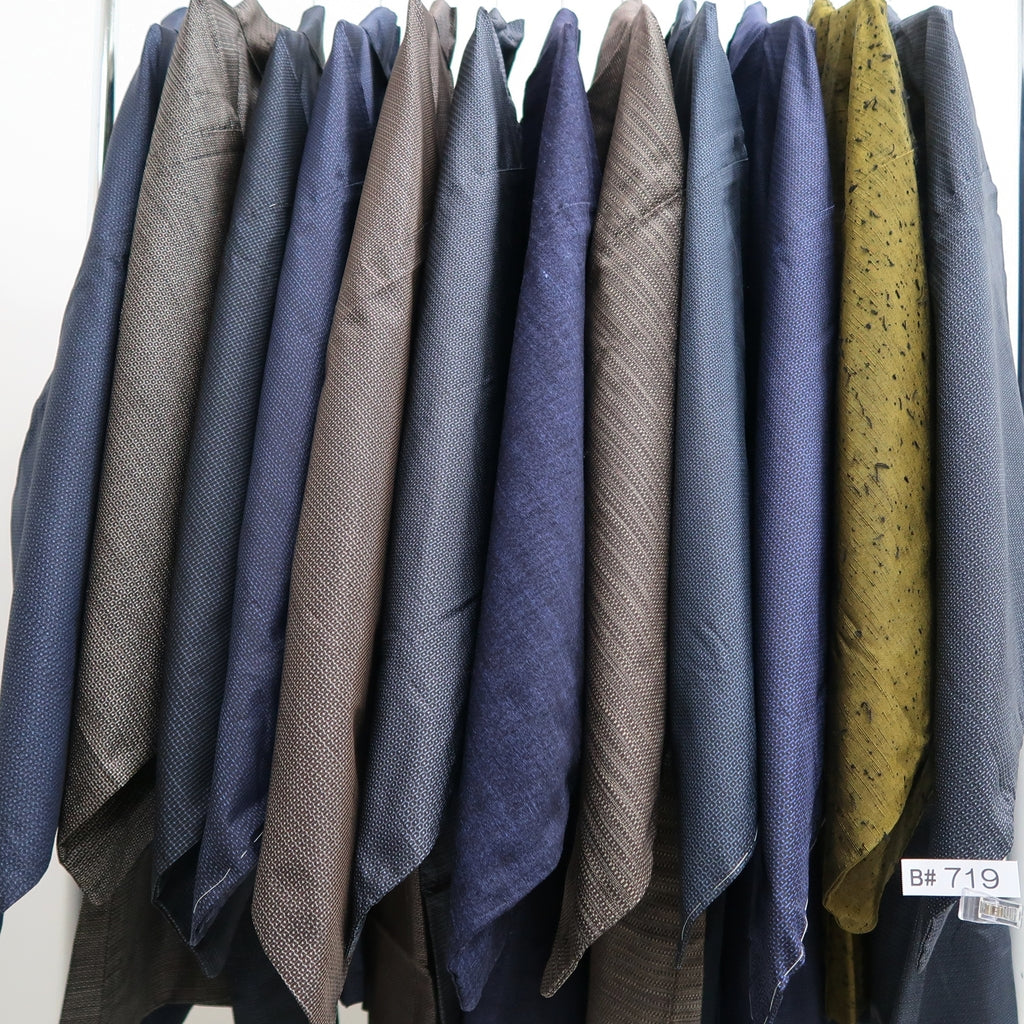 Bundle 12pcs Silk Vintage Men's Graphic Lining Haori Jacket Free Shipping #719