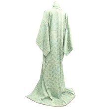 Load image into Gallery viewer, Kimono Green Shibori Silk #10531B3
