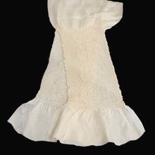 Load image into Gallery viewer, Silk Japanese Obiage Shibori Light Beige 45.7x5.9in(116x15cm) A#10023
