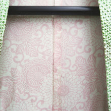 Load image into Gallery viewer, Haori Jacket Vintage(1950-1980) Light Green Full Shibori Flower Silk #10214E1

