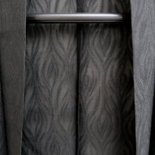 Load image into Gallery viewer, Haori Jacket Vintage(1950-1980) Black Sheer Botanical Silk #10901E5
