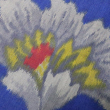 Load image into Gallery viewer, KK1503A2 Silk Kimono Fabric Vintage(1920-1950) Meisen Blue 49.2x11.4in(125x29cm)
