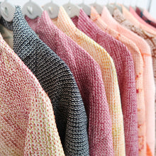 Load image into Gallery viewer, Bundle 12pcs Silk Vintage Full Shibori Haori Wholesale Bulk Free Shipping #682
