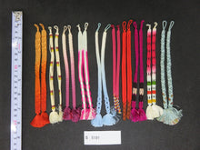 Load image into Gallery viewer, S#5191 Silk Haori Himo Flat Braid 10pcs Bundle Pack
