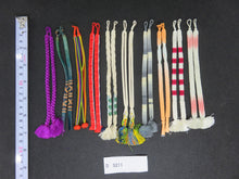 Load image into Gallery viewer, S#5211 Silk Haori Himo Flat Braid 10pcs Bundle Pack
