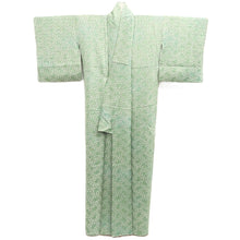 Load image into Gallery viewer, Kimono Green Shibori Silk #10531B3
