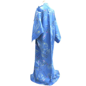 Yukata Blue Dragonfly Cotton #9909B4