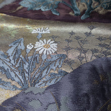 Load image into Gallery viewer, BB10082AF Silk Obi Fabric Peony Gold 53.1x10.6in(135x27cm)

