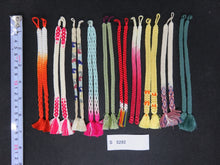 Load image into Gallery viewer, S#5292 Silk Haori Himo Flat Braid 10pcs Bundle Pack
