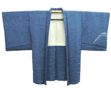 Load image into Gallery viewer, Haori Jacket Blue Deer Mountain Silk #10690D1
