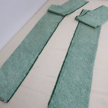 Load image into Gallery viewer, CC1013C1 Silk 8pcs Bundle Kimono Fabric Shibori Light Green 55.1x5.9in(140x15cm)
