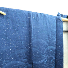Load image into Gallery viewer, Haori Jacket Blue Deer Mountain Silk #10690D1
