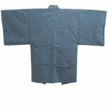 Load image into Gallery viewer, Men&#39;s Haori Vintage(1950-1980) Dark Blue Dragon Silk #10410A2
