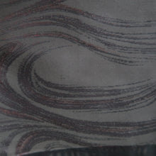Load image into Gallery viewer, Haori Jacket Vintage(1950-1980) Black Wine red See-Through Ryusui Silk #10229E2
