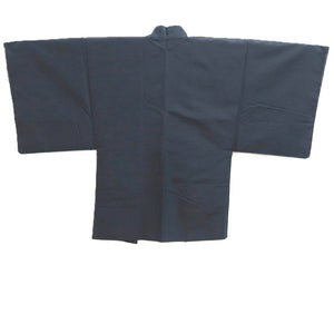 Men's Haori Vintage(1950-1980) Grayish Black Dragon Silk #10282E4