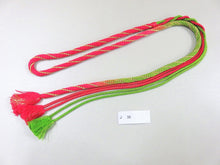 Load image into Gallery viewer, J#35 Silk Obijime Belt Tie Braided Cord 59.1in(150cm)
