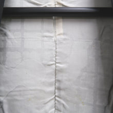 Load image into Gallery viewer, Haori Jacket Vintage(1950-1980) Black Silver Flower Silk #10124D3
