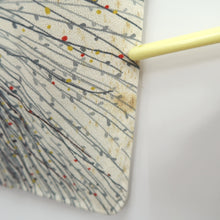 Load image into Gallery viewer, Haori Jacket Vintage(1950-1980) Cream white Tree Silk #11011A1
