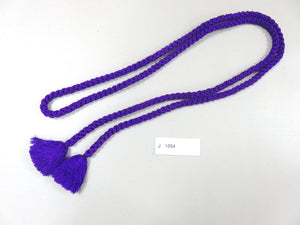 J#1054 Silk Obijime Belt Tie Braided Cord 59.1in(150cm)