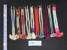 Load image into Gallery viewer, S#5254 Silk Haori Himo Flat Braid 10pcs Bundle Pack
