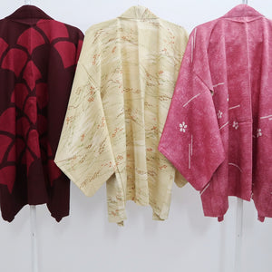 Bundle 15pcs Silk Haori Jacket Wholesale Bulk Free Shipping #678