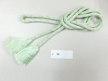 Load image into Gallery viewer, J#56 Silk Obijime Belt Tie Braided Cord 55.1in(140cm)
