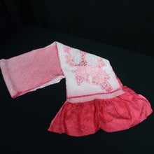 Load image into Gallery viewer, Silk Japanese Obiage Shibori Light Pink 51.2x7.1in(130x18cm) A#10004
