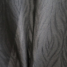Load image into Gallery viewer, Haori Jacket Vintage(1950-1980) Black Sheer Botanical Silk #10901E5
