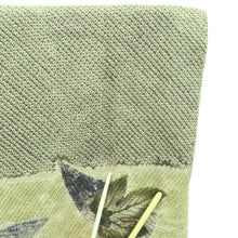 Load image into Gallery viewer, Haori Jacket Vintage(1950-1980) Moss green Full Shibori Leaves Silk #10951F2
