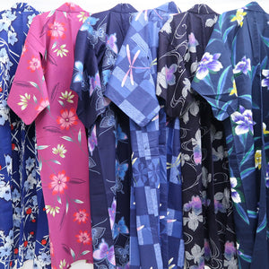 Bundle 6pcs Cotton Yukata Wholesale Bulk Free Shipping #626