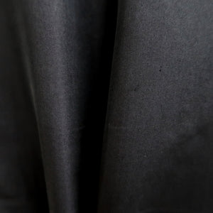 Men's Haori Vintage(1950-1980) Black Montsuki Landscape Silk #10436A3