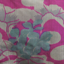 Load image into Gallery viewer, Haori Jacket Vintage(1920-1950) Magenta Meisen Botanical Silk #11041A3
